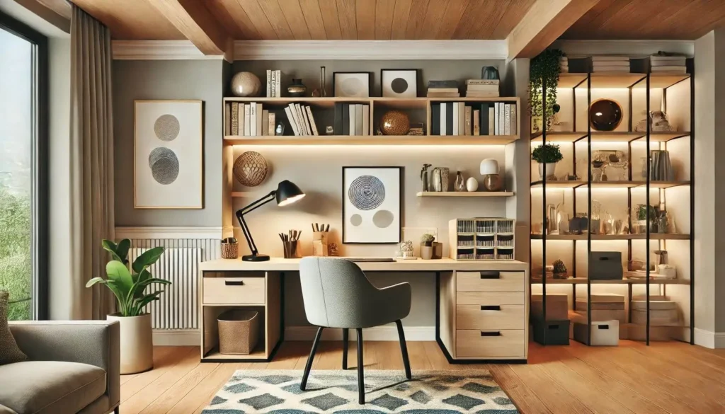 Basement Home Office