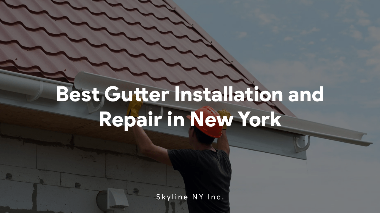 Best Gutter Installation and Repair in New York